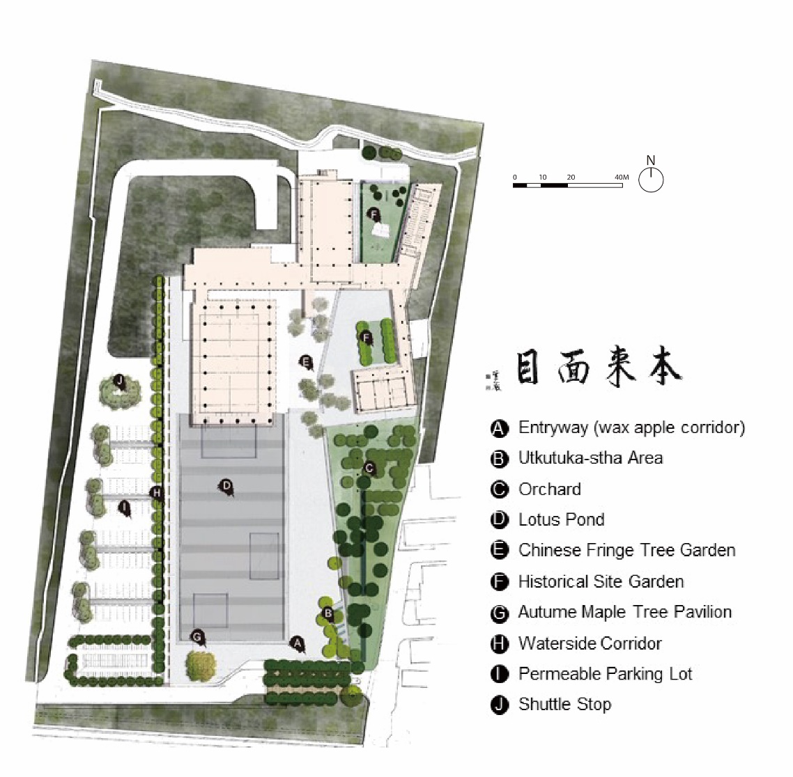 Master Plan of Nung Chan Monastery